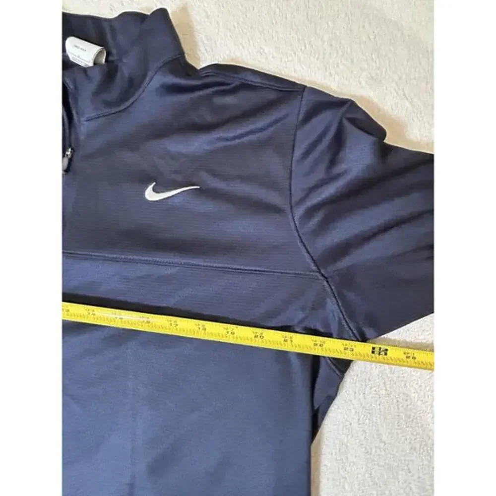 Nike Dri-Fit Essential Tech 1/4 Zip‎ Tri Cot Lightweight Jackets Men's Sz L Two